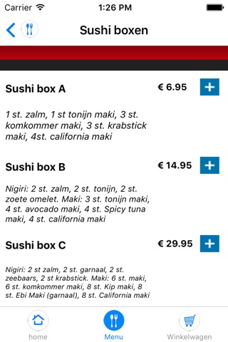 Midori Sushi screenshot 3