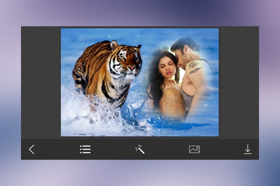 Tiger Photo Frame - Great and Fantastic Frames for your photo screenshot 4