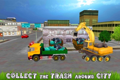 City Excavator Garbage Truck - náhled