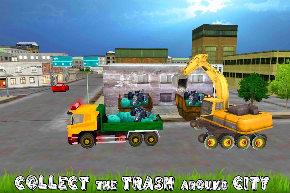 City Excavator Garbage Truck screenshot 3