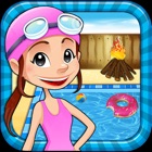 Pool Party & Bonfire - BBQ cooking adventure & chef game