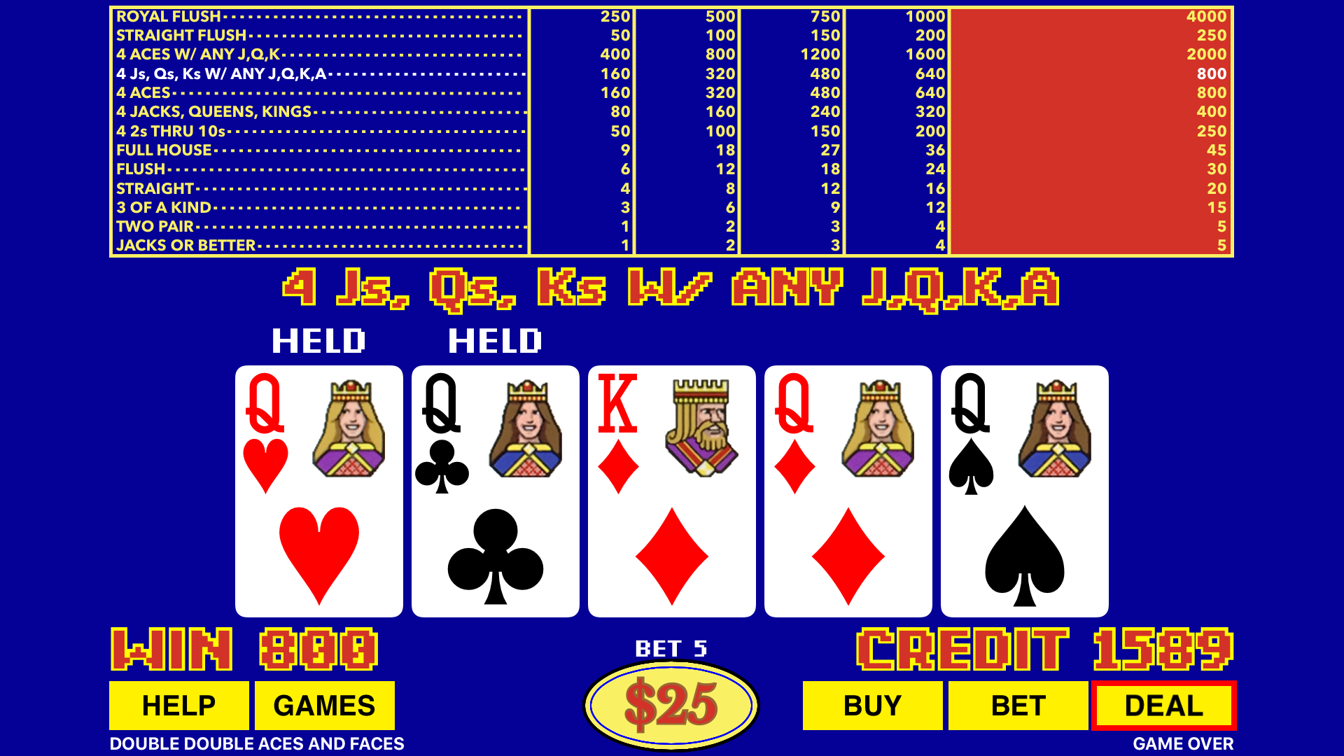 The Classic Video Poker screenshot 19