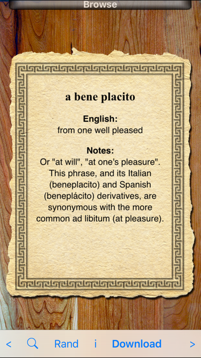 Latin Phrases Screenshot 4