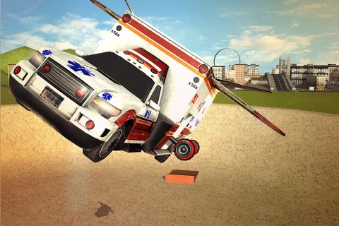 Flying Ambulance Driving simulator screenshot 4