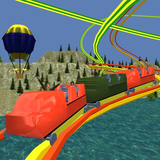 Roller Coaster Sim 3D Icon