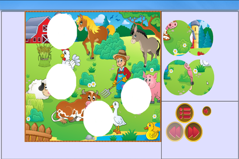 Kids Puzzle Farms screenshot 4