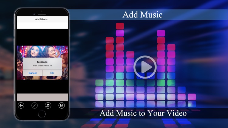 Merge Videos - Add Music and overlay effects to videos screenshot-3