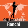 Ranchi Offline Map and Travel Trip Guide