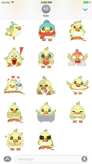 Silly Bird Sticker(圖3)-速報App