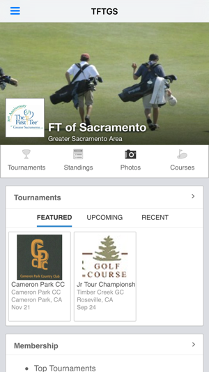 First Tee Greater Sacramento(圖1)-速報App