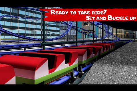 VR Roller Coaster - Free Simulation Game Cardboard screenshot 3