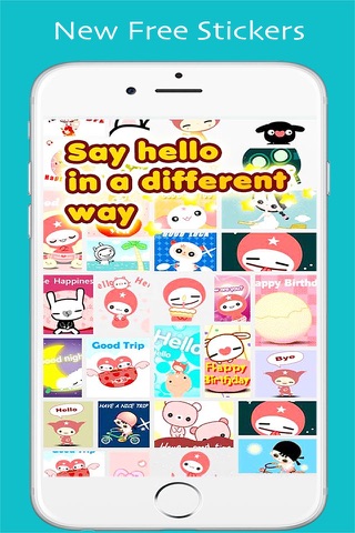 Sticker chat,Free Stickers for Chat screenshot 3