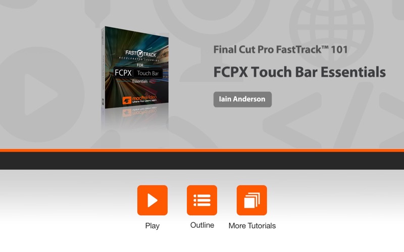 FastTrack™ for FCPX Touch Bar thumbnail 1