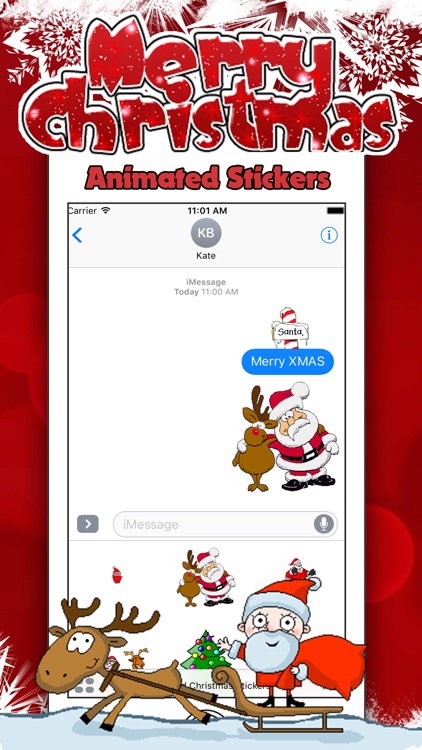 Best Animated Christmas Stickers