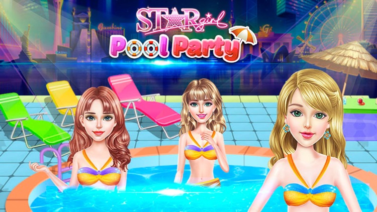 Star Girls Pool Party