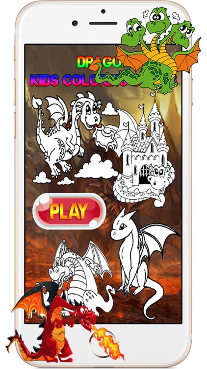 Dragon Kids Coloring Books for Babies and Toddlers