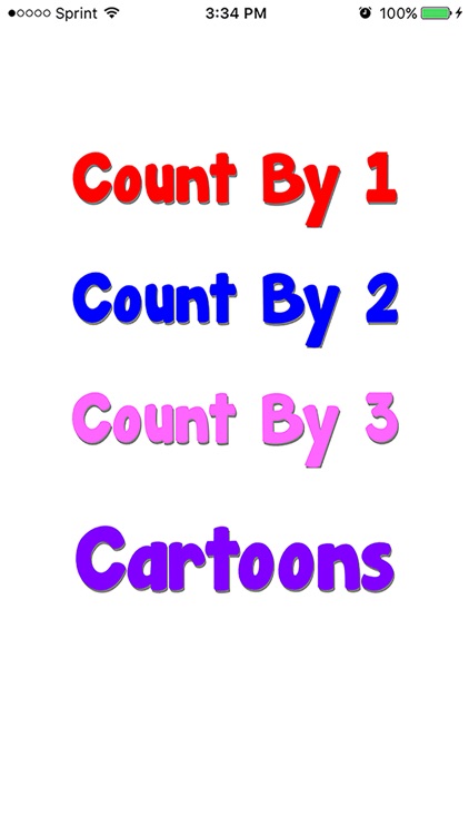 Counting By 1, 2 & 3
