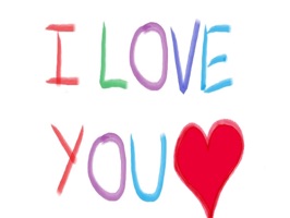 Show that special someone in your life that you love them by sending them an I love you sticker