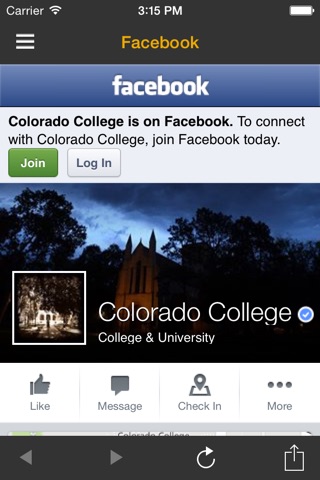 Colorado College screenshot 4