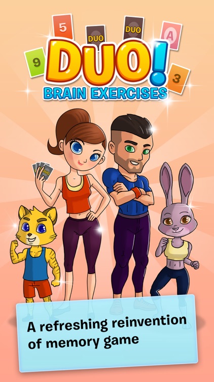 DUO! Pairs & Brain Fitness Game screenshot-4