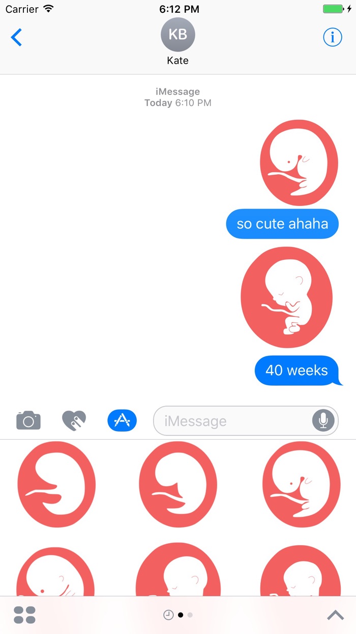 Fetus Stickers