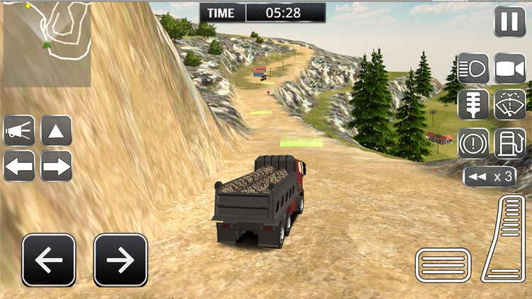 Heavy Transporter Cargo Truck Driver Simulator 3D