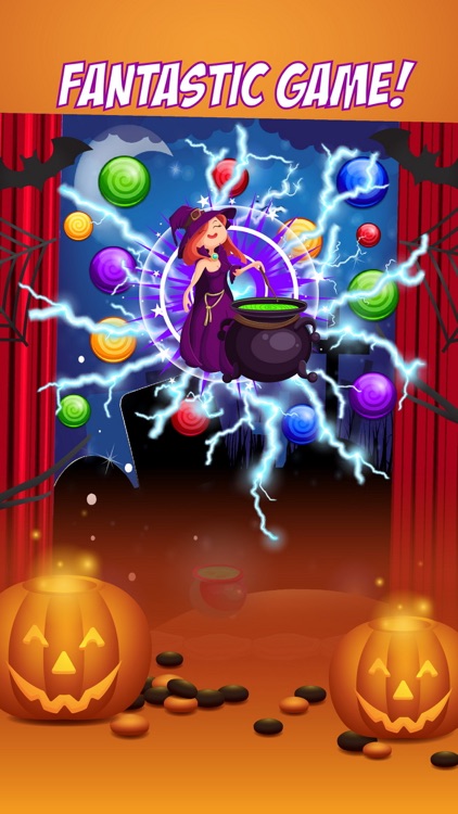 Bubble Candy Shooting - Halloween babies game