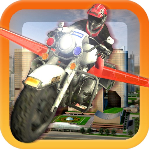 Police Bike Flying Simulator 3D