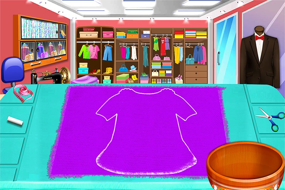 Princess kids Twins Tailor Celebrity Dress up Salon & Fashion Designer Boutique screenshot 2