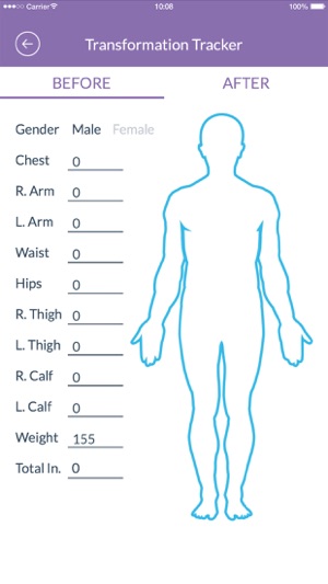 track my body measurements