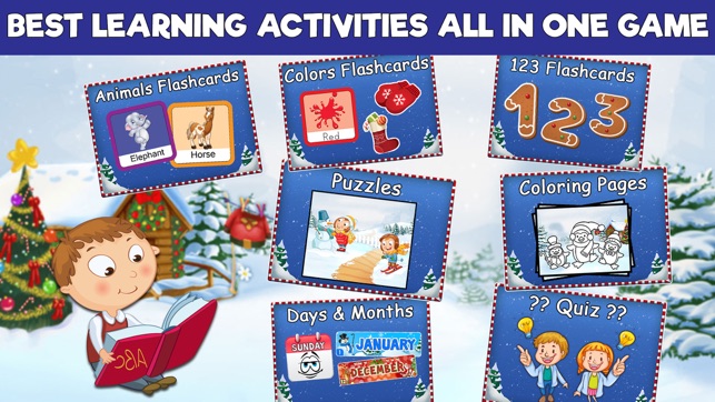 Preschool Learning Games - Christmas Edition(圖2)-速報App