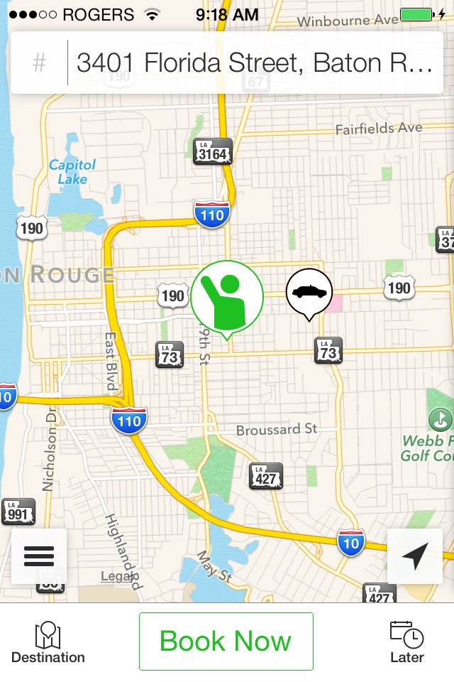 Yellow Cab Baton Rouge screenshot 2