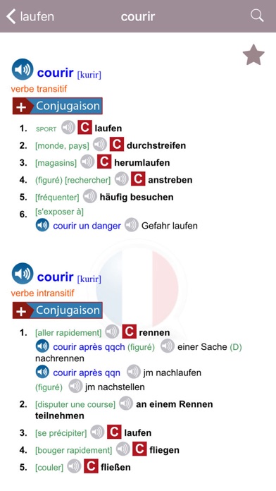 Dictionnaire Allemand-Français Larousse Screenshot 4