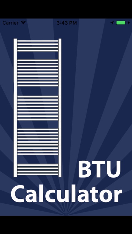 BTU / Radiator Calculator