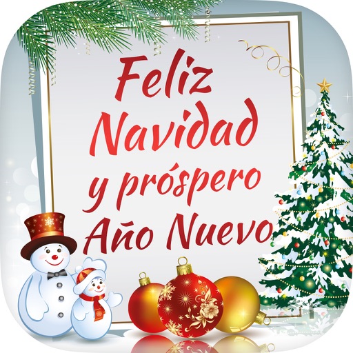 Christmas & New Year greeting messages in Spanish icon