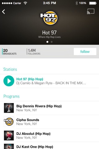 TuneIn Radio: Music & Sports screenshot 4