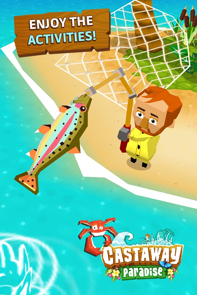 Castaway Paradise Town Builder screenshot 3