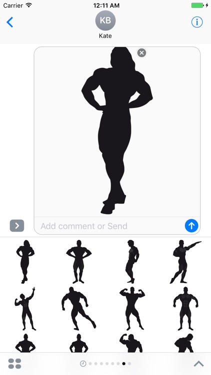 Bodybuilding Stickers