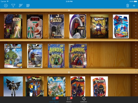 Action Figures Toys Collector for iPad screenshot 4