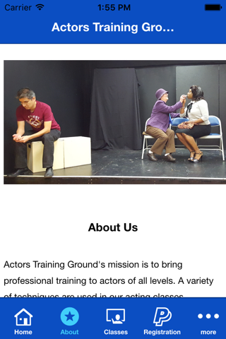 Actors Training Ground screenshot 2