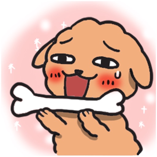 Adorkable Puppy − NHH Stickers icon