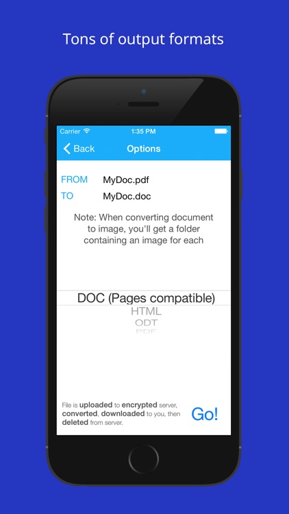 The Document Converter - Convert documents to and from file formats for Pages and Office!