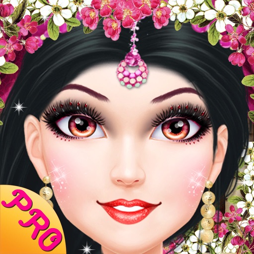 Indian Princess Makeover Salon Icon