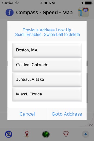 Compass Speedometer Maps screenshot 3