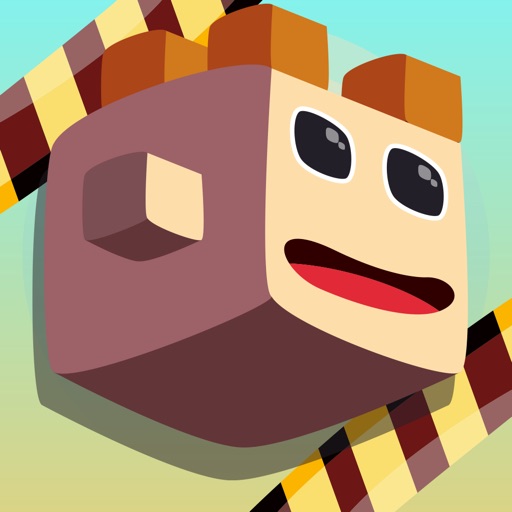 Smile Jump - Clown Chasing On Blocky Pinout Road Icon