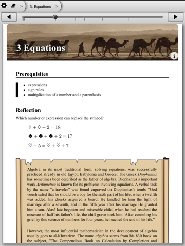 eMath 1 - Functions and equations screenshot 2