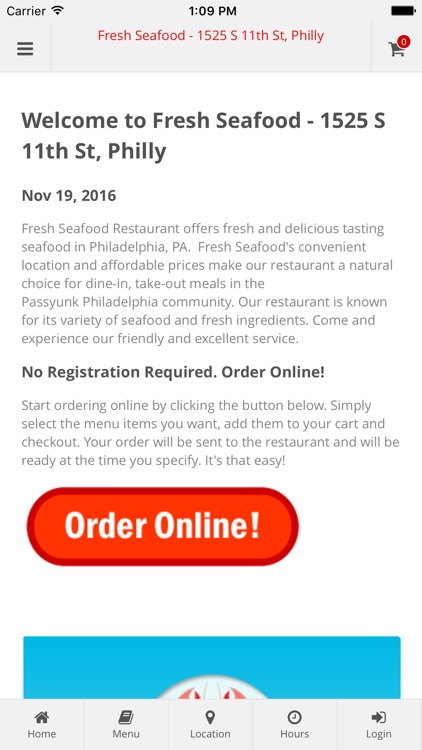 Fresh Seafood - Philly