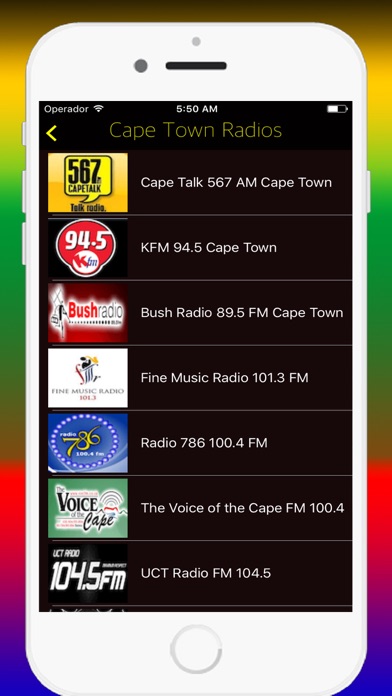 Radio South Africa FM - Live Radio Stations Online screenshot 2