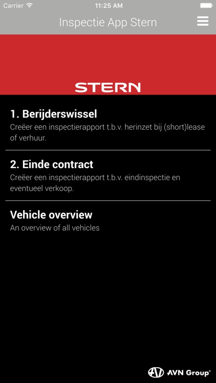 Inspectie App Stern