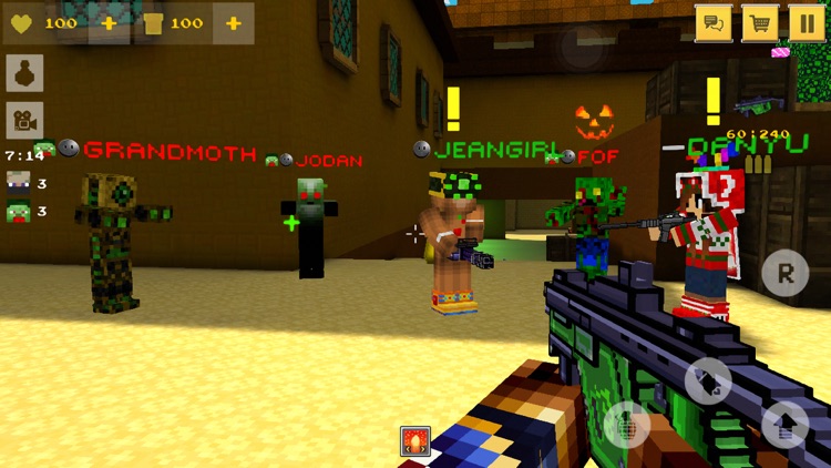 Block Force - Pixel Style Gun Shooter Game